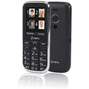 Olympia Joy II - Balken - Dual-SIM - 6,1 cm (2.4 Zoll) - Bluetooth - 600 mAh - Schwarz
