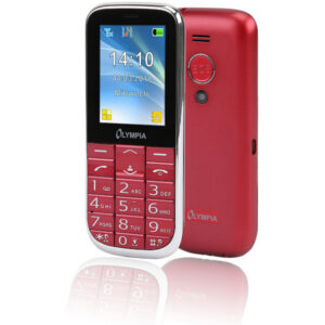 Olympia Joy II - Balken - Dual-SIM - 6,1 cm (2.4 Zoll) - Bluetooth - 600 mAh - Rot
