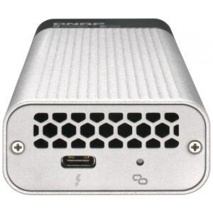QNAP QNA-T310G1T - Thunderbolt 3 - RJ-45 - Weiblich - Schwarz - Silber - Aktivität - Link - Leistung - 10 Gbit/s