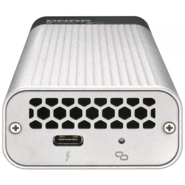 QNAP QNA-T310G1T - Thunderbolt 3 - RJ-45 - Weiblich - Schwarz - Silber - Aktivität - Link - Leistung - 10 Gbit/s