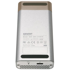 QNAP QNA-T310G1S - Thunderbolt 3 - SFP+ - Weiblich - Gold - Grau - Aktivität - Link - Leistung - 10 Gbit/s