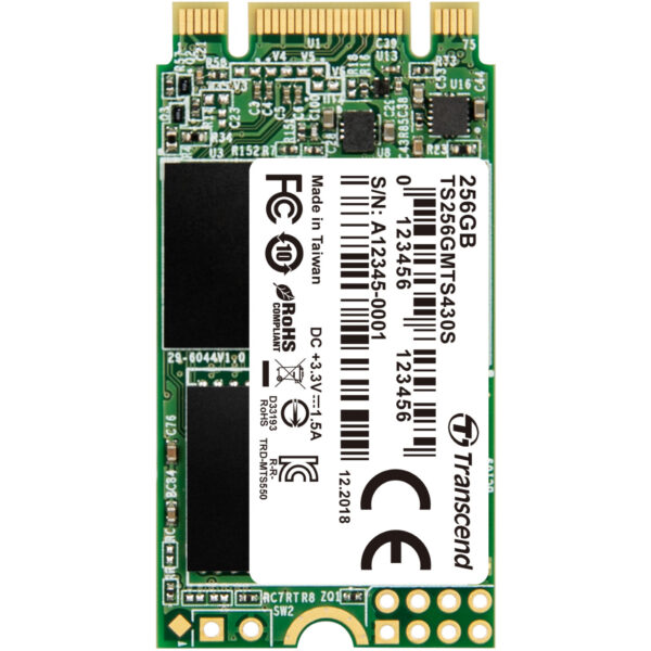 Transcend 430S - 256 GB - M.2 - 530 MB/s - 6 Gbit/s – Bild 2