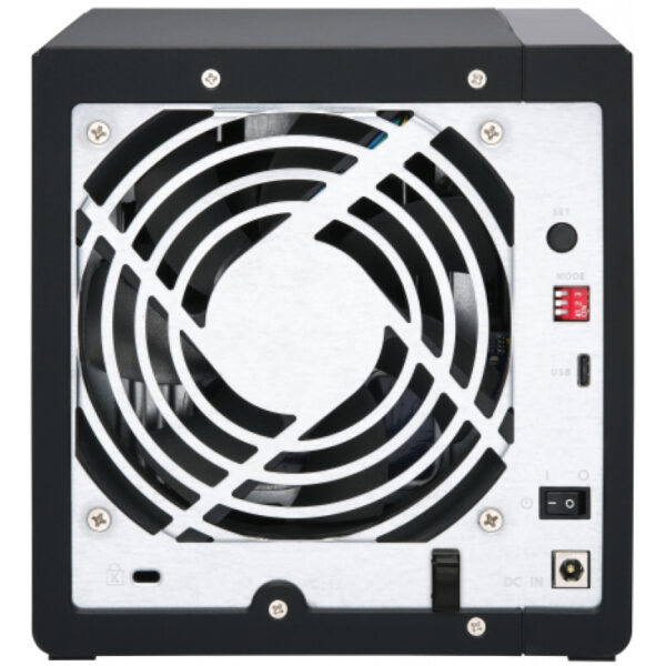 QNAP TR-004 - HDD / SSD-Gehäuse - 2.5/3.5 Zoll - Serial ATA II - 3 Gbit/s - Hot-Swap - Schwarz – Bild 4