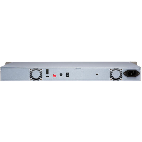 QNAP TR-004U - HDD / SSD-Gehäuse - 2.5/3.5 Zoll - Serial ATA II - Serial ATA III - 6 Gbit/s - Hot-Swap - Schwarz - Grau – Bild 3