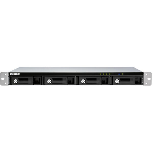QNAP TR-004U - HDD / SSD-Gehäuse - 2.5/3.5 Zoll - Serial ATA II - Serial ATA III - 6 Gbit/s - Hot-Swap - Schwarz - Grau – Bild 6