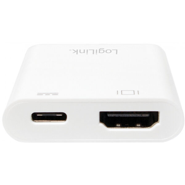 LogiLink 0.14m - 2xUSB-C/HDMI - 3840 x 2160 Pixel