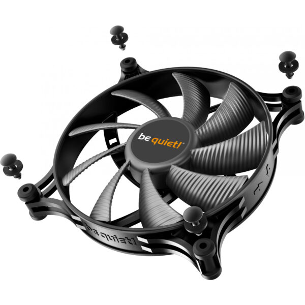 Be Quiet! BL086 - Ventilator - 14 cm - 900 RPM - 14,7 dB - 49,8 cfm - 85 m³/h – Bild 3