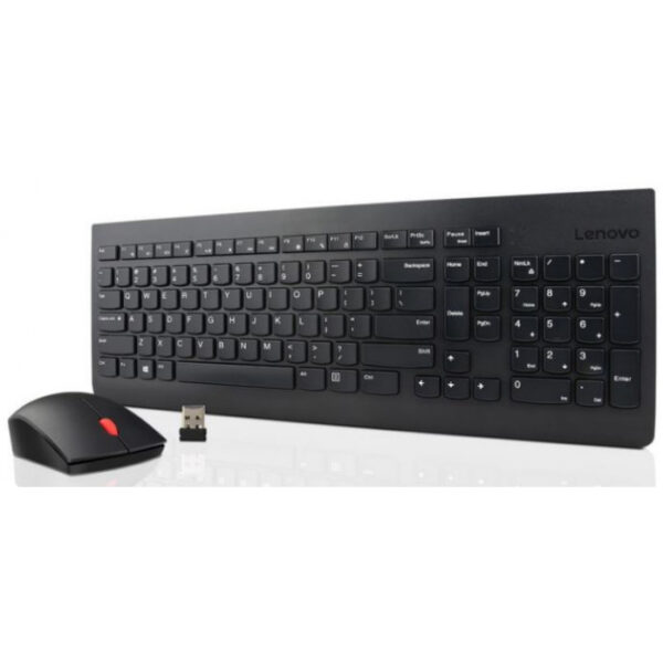 Lenovo 4X30M39472 - Standard - Kabellos - RF Wireless - Mechanischer Switch - Schwarz - Maus enthalten