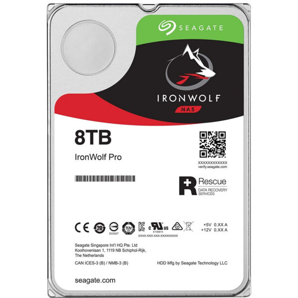 Seagate IronWolf ST8000VN004 - 3.5 Zoll - 8000 GB - 7200 RPM – Bild 2