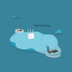 TP-LINK AC1200 - Eingebaut - Kabellos - PCI Express - WLAN - 867 Mbit/s - Schwarz - Grün