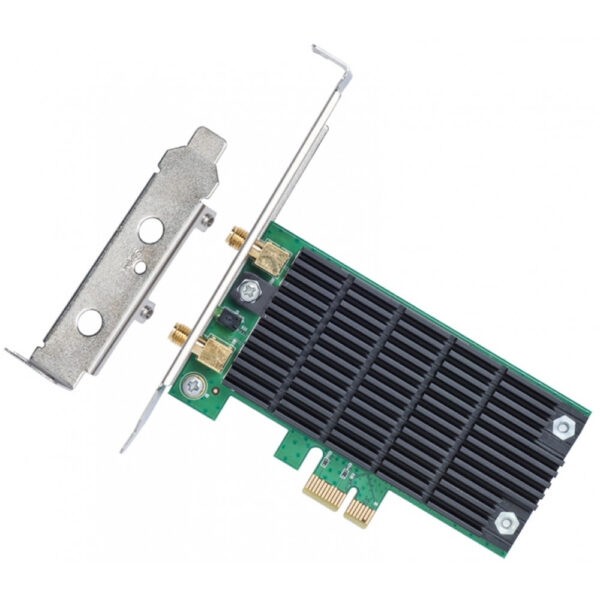 TP-LINK AC1200 - Eingebaut - Kabellos - PCI Express - WLAN - 867 Mbit/s - Schwarz - Grün – Bild 3