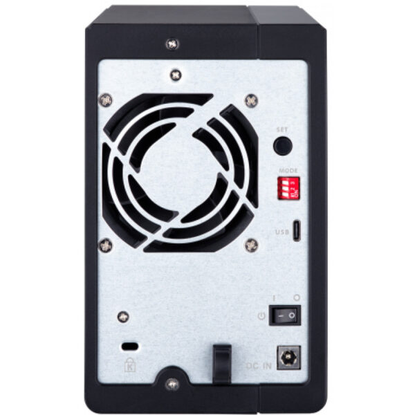 QNAP TR-002 - HDD / SSD-Gehäuse - 2.5/3.5 Zoll - Serial ATA II - Serial ATA III - 6 Gbit/s - Hot-Swap - Schwarz – Bild 2