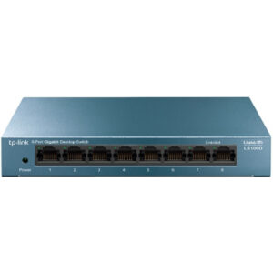 TP-LINK LS108G - Unmanaged - Gigabit Ethernet (10/100/1000)