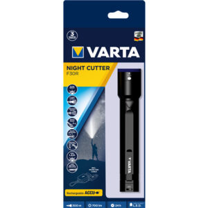 Varta F30R - Hand-Blinklicht - Schwarz - 2 m - IPX4 - LED - 10 W