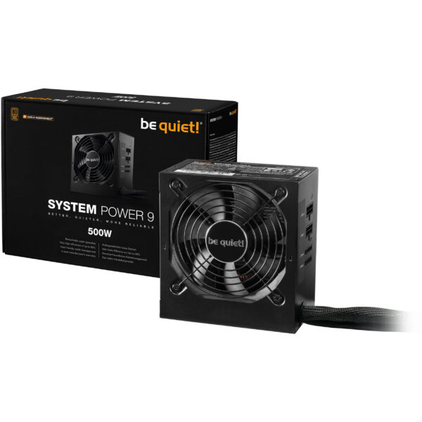 Be Quiet! System Power 9 | 500W CM - 500 W - 200 - 240 V - 50 Hz - 4 A - Aktiv - 110 W – Bild 4