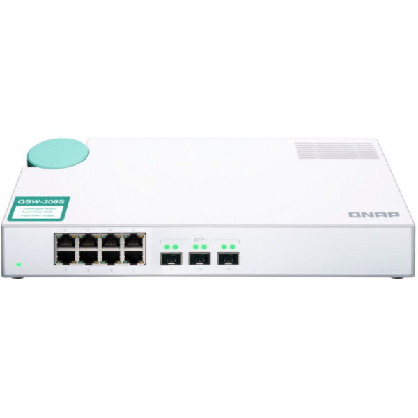 QNAP QSW-308S - Unmanaged - Gigabit Ethernet (10/100/1000) – Bild 2