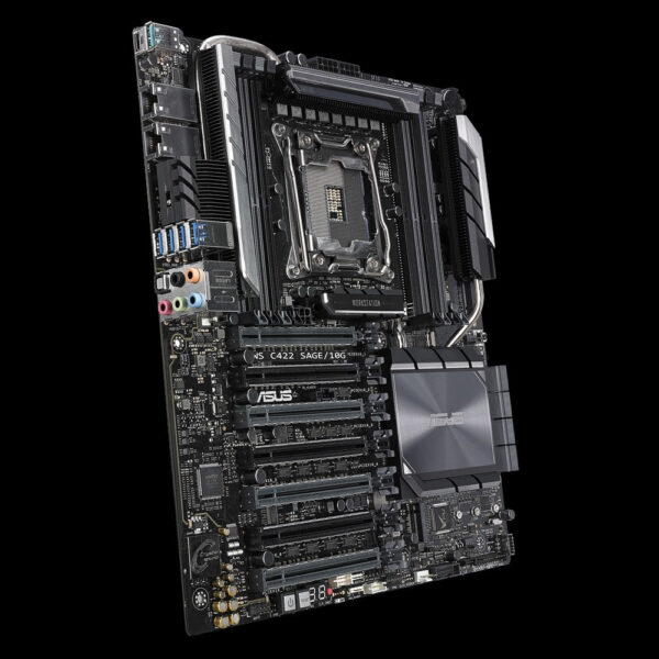 ASUS WS C422 SAGE/10G - Intel - LGA 2066 (Socket R4) - 14 nm - DDR4-SDRAM - 512 GB - Quad-channel – Bild 6