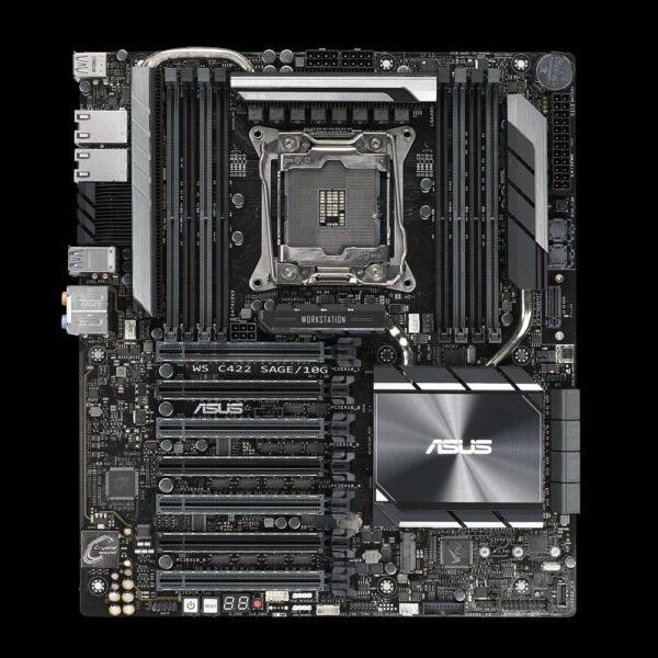 ASUS WS C422 SAGE/10G - Intel - LGA 2066 (Socket R4) - 14 nm - DDR4-SDRAM - 512 GB - Quad-channel – Bild 8