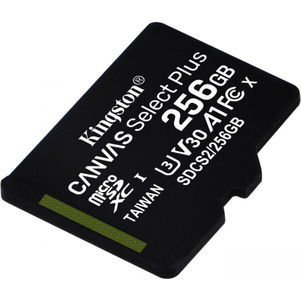 Kingston Canvas Select Plus - 256 GB - MicroSDXC - Klasse 10 - UHS-I - 100 MB/s - 85 MB/s
