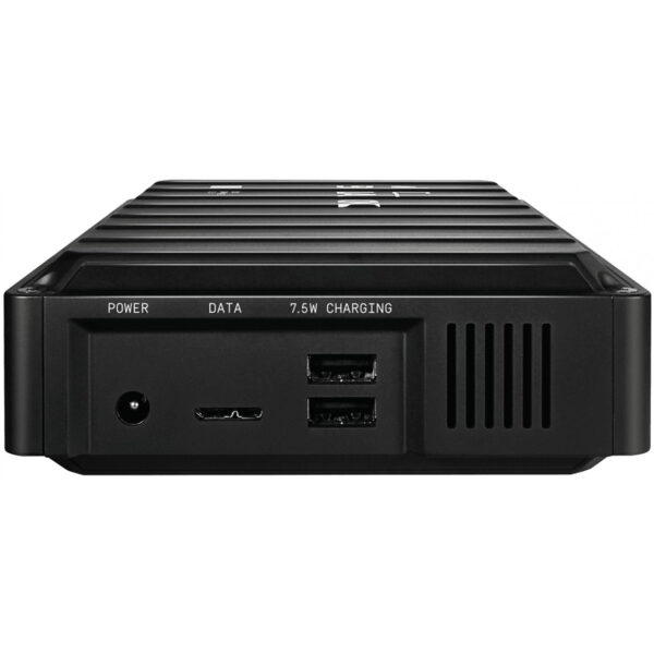 WD D10 - 8000 GB - 3.2 Gen 2 (3.1 Gen 2) - 7200 RPM - Schwarz - Weiß