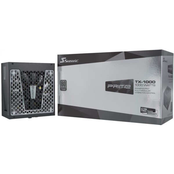 Seasonic PRIME-TX-1000 - 1000 W - 100 - 240 V - 50/60 Hz - 13 - 6.5 A - 125 W - 996 W – Bild 8