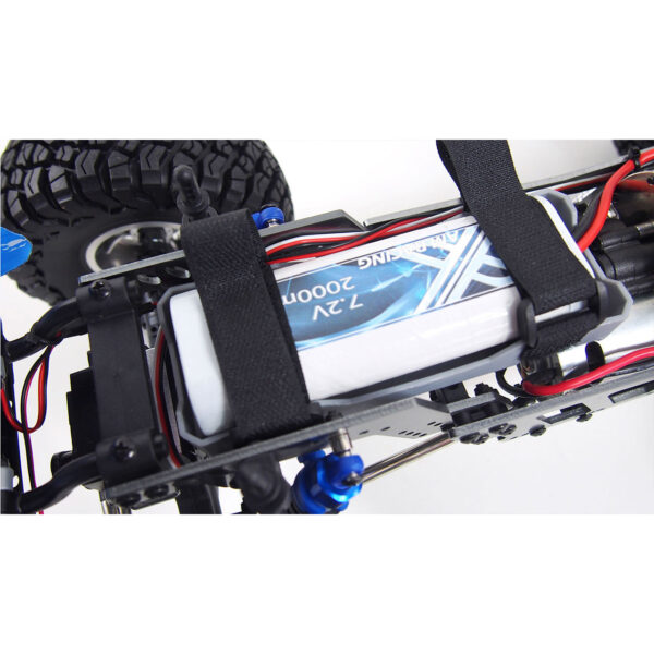 Amewi AMXRock RockHammer Crawler - Off-Road-Wagen - Elektromotor - 1:10 - Betriebsbereit (RTR) - Blau - Gelb - Kunststoff – Bild 4
