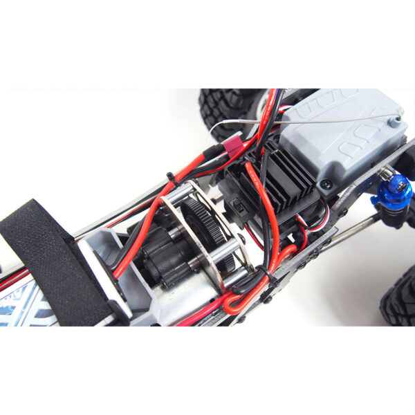Amewi AMXRock RockHammer Crawler - Off-Road-Wagen - Elektromotor - 1:10 - Betriebsbereit (RTR) - Blau - Gelb - Kunststoff – Bild 8