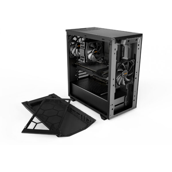 Be Quiet! BG034 - Tower - PC - Schwarz - ATX - Mini-ATX - Mini-ITX - ABS Synthetik - Stahl - 19 cm – Bild 6