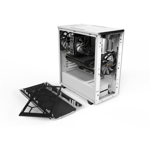 Be Quiet! BG035 - Tower - PC - Weiß - ATX - Mini-ATX - Mini-ITX - ABS Synthetik - Stahl - 19 cm – Bild 5