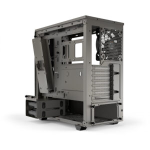 Be Quiet! BGW36 - Tower - PC - Grau - ATX - Mini-ATX - Mini-ITX - ABS Synthetik - Stahl - Gehärtetes Glas - 36,9 cm