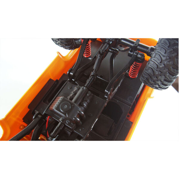 Amewi Geländewagen - Off-Road-Wagen - Elektromotor - 1:16 - Betriebsbereit (RTR) - Schwarz - Gelb - Kunststoff – Bild 6
