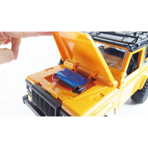 Amewi Geländewagen - Off-Road-Wagen - Elektromotor - 1:16 - Betriebsbereit (RTR) - Schwarz - Gelb - Kunststoff – Bild 7