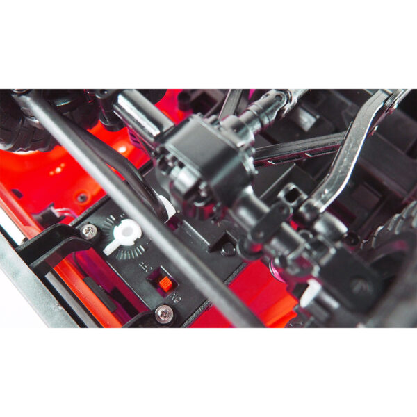 Amewi Geländewagen - Off-Road-Wagen - Elektromotor - 1:16 - Betriebsbereit (RTR) - Schwarz - Rot - Kunststoff – Bild 8