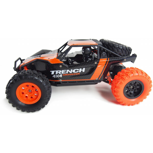 Amewi Desert Truck Trench - Buggy - Elektromotor - 1:24 - Betriebsbereit (RTR) - Schwarz - Orange - Junge – Bild 2