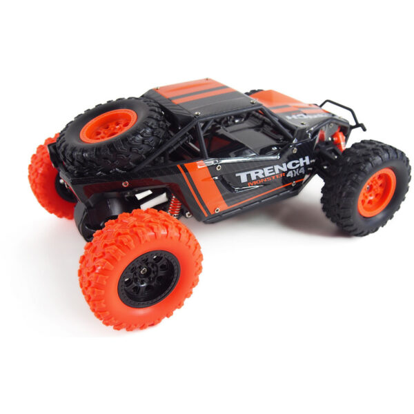 Amewi Desert Truck Trench - Buggy - Elektromotor - 1:24 - Betriebsbereit (RTR) - Schwarz - Orange - Junge – Bild 4