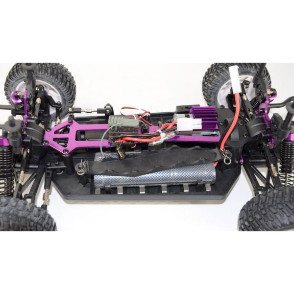 Amewi 22068 - Kurzstrecken-/Stadion-Geländefahrzeug - Elektromotor - 1:10 - Betriebsbereit (RTR) - Schwarz - Blau - Silber - Kunststoff – Bild 2