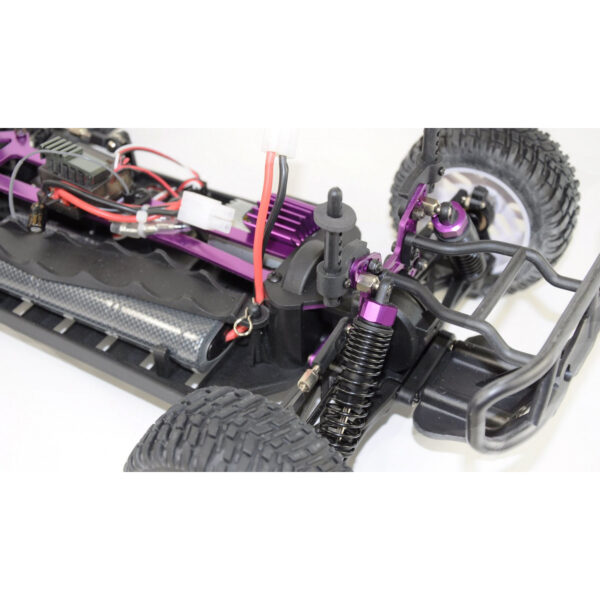 Amewi 22068 - Kurzstrecken-/Stadion-Geländefahrzeug - Elektromotor - 1:10 - Betriebsbereit (RTR) - Schwarz - Blau - Silber - Kunststoff – Bild 3