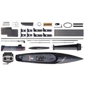Amewi Focus V2 - Betriebsbereit (RTR) - Schwarz - Grau - Rot - Boot - Elektromotor - 2.4 GHz - 170 mm