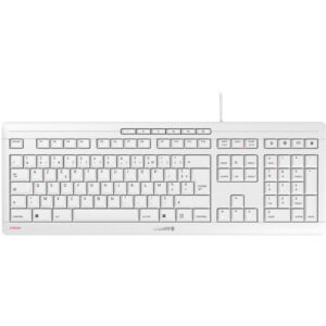 Cherry JK-8500 - Standard - USB - Mechanischer Switch - AZERTY - Weiß