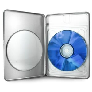 Nierle Metall DVD Hüllen MovieCan mit Fenster, 1 Disc(s) Fassungsvermögen, 10 Stück