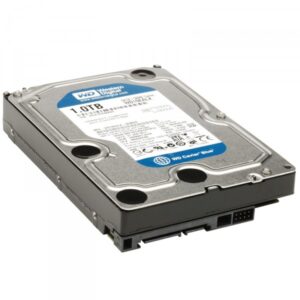 Western Digital Caviar Blue Festplatte 3,5´´ intern (WD10EZEX), Serial ATA III/6G/600, 1 TB, 7200 UPM, 64 MB Cache