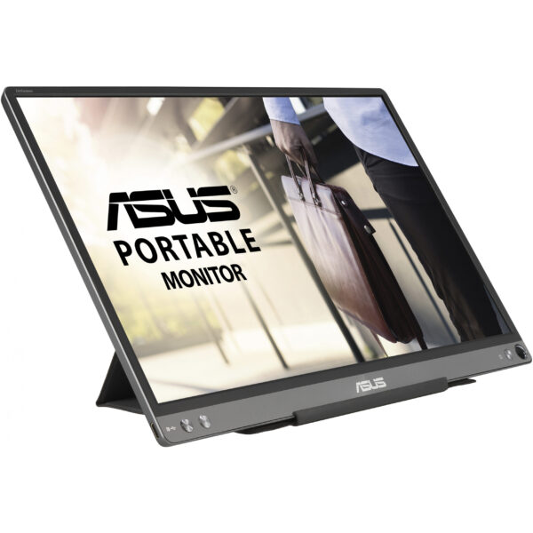 ASUS ZenScreen MB16ACE - 39,6 cm (15.6 Zoll) - 1920 x 1080 Pixel - Full HD - LED - 5 ms - Grau – Bild 2