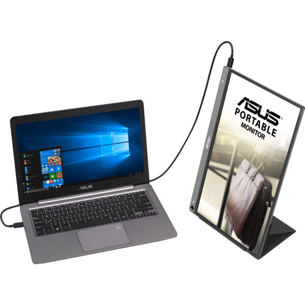 ASUS ZenScreen MB16ACE - 39,6 cm (15.6 Zoll) - 1920 x 1080 Pixel - Full HD - LED - 5 ms - Grau – Bild 4