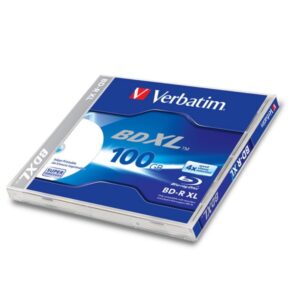 Verbatim Blu-ray Disc BD-R XL 100 GB / 540 min 4x, Full printable, 1 Stück