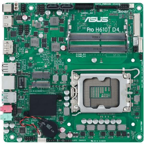 ASUS MB ASUS Intel 1700 PRO H610T D4-CSM – Bild 5