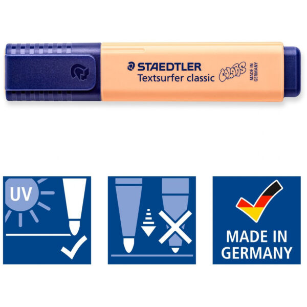 STAEDTLER 364 C - 10 Stück(e) - Schwarz - Braun - Hellblau - Hellgrau - Limette - Minze - Pfirsich - Pink - Violett - Gelb - Meißel - Polypropylen (PP) - 1 mm - 5 mm – Bild 7