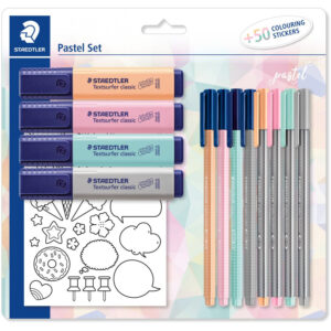 STAEDTLER 61 SBK - Pastellstift - Grau - Mintfarbe - Orange - Pink - Rose - 12 Stück(e)