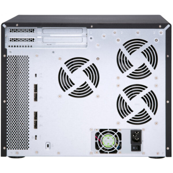 QNAP TL-D1600S - HDD / SSD-Gehäuse - 2.5/3.5 Zoll - Serial ATA II - Serial ATA III - 6 Gbit/s - Hot-Swap - Schwarz - Grau – Bild 4