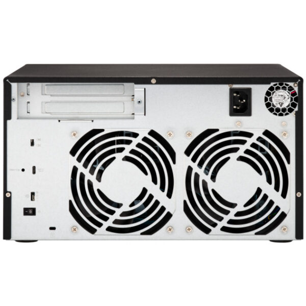 QNAP TL-D800C - HDD / SSD-Gehäuse - 2.5/3.5 Zoll - Serial ATA II - Serial ATA III - 6 Gbit/s - Hot-Swap - Schwarz - Grau – Bild 5