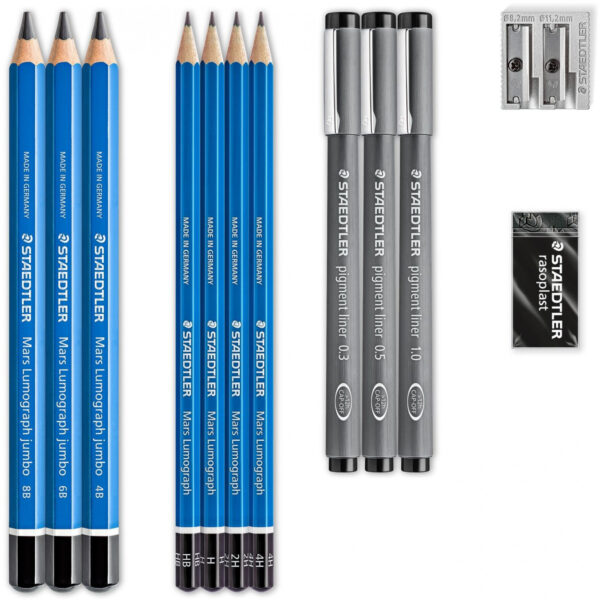 STAEDTLER 100 - Multi - Blau - Grau - 7 Stück(e) – Bild 2